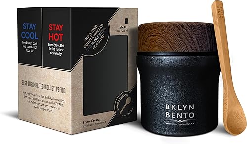 Tarro térmico para comida caliente y sopa con cuchara de bambú. Recipiente de almuerzo de acero inoxidable de boca ancha, frasco de alimentos de