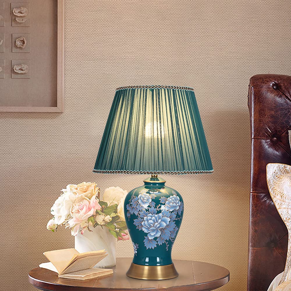 LAMPE VINTAGE CÉRAMIQUE Emaillée Bleue style Vallauris années 50/60. Fonctionne. EUR 120,00 - FR
