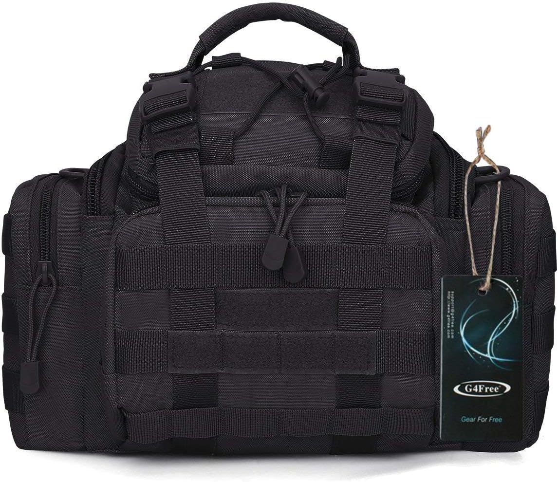 G4Free Outdoor Tactical Backpack with G4Free Outdoor Travel Waist Pack