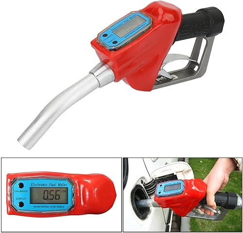Miniatura 6 de Boquilla de combustible, Medidor electrónico de dosificación de combustible Medidor de bomba de gas Boquilla de medidor de combustible digital