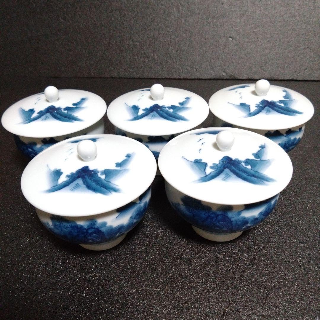 未使用 伊万里 鍋島焼 畑萬陶苑 松 陶箱　お祝い Amazon.co.jp: 伊万里 鍋島焼 畑萬陶苑 山水 湯呑セット : ホーム