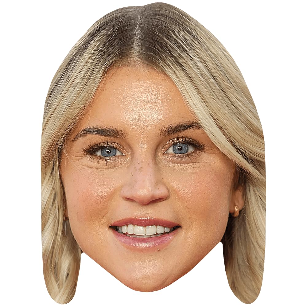 Alessia Russo (Blonde Hair) Celebrity Mask, Flat Card Face, Fancy Dress Mask