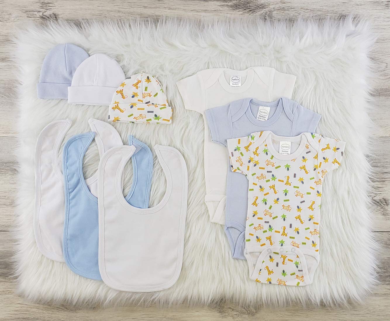 bambini Layette - Juego de Ropa de bebé (9 Piezas)