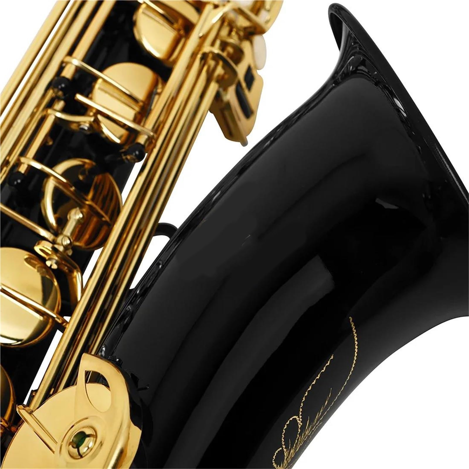 Saksofon Tenorowy Bb Profesjonalny Instrument Dęty Z Futerałem Zestaw Do Czyszczenia Paska Stroikowego I Innymi Akcesoriami Saksofon