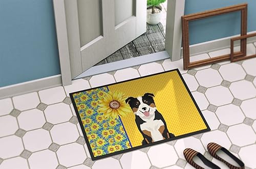 Miniatura 4 de Caroline's Treasures WDK5330JMAT - Tapete de verano con diseño de girasoles para interiores o exteriores, 24 x 36 pulgadas, 36 pulgadas de largo x