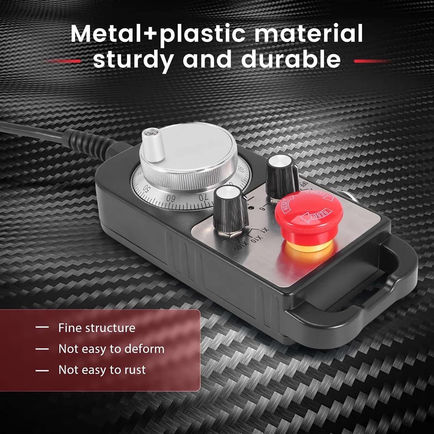 Pulse Generator 6 Axis MPG Pendant Handwheel for System 5V Manual Pulse Generator