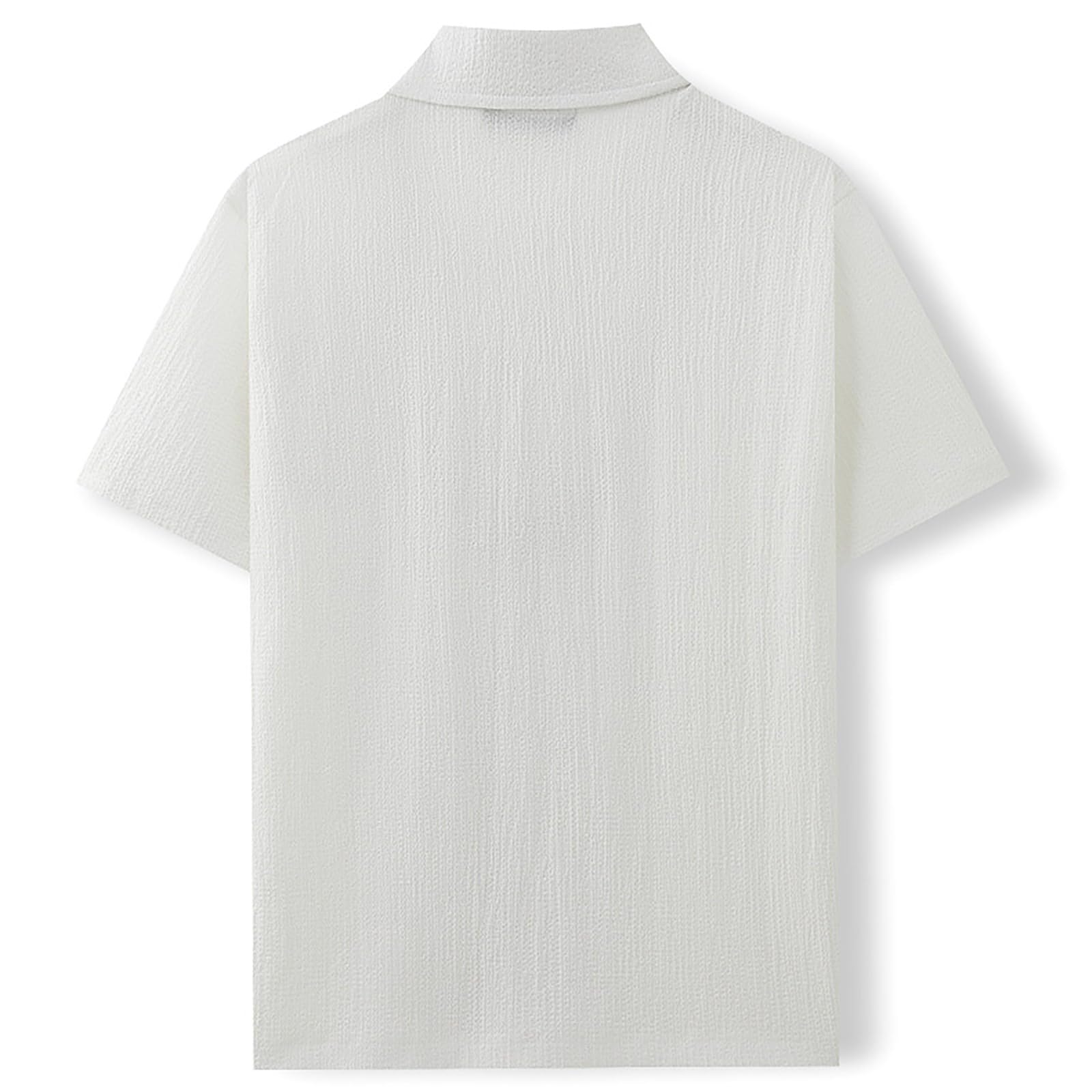 Camisa de Manga Corta para Hombre Casual Verano Playacamisa de linoVerstil para el da da