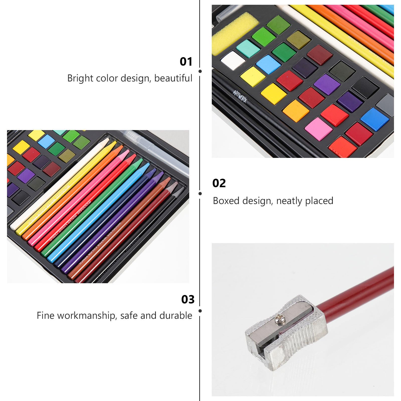 Juego de Acuarelas para Creadores y Artistas, Portátil