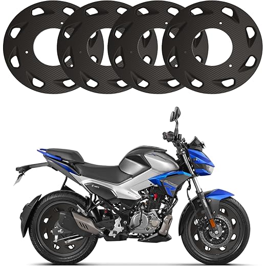 Carbon Pattern Disc Wheel Cover 17 Inch