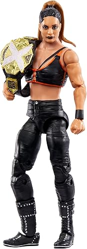 Miniatura 5 de WWE Elite Collection Figura de acción Raquel González de 6 pulgadas coleccionable para fanáticos de la WWE a partir de 8 años