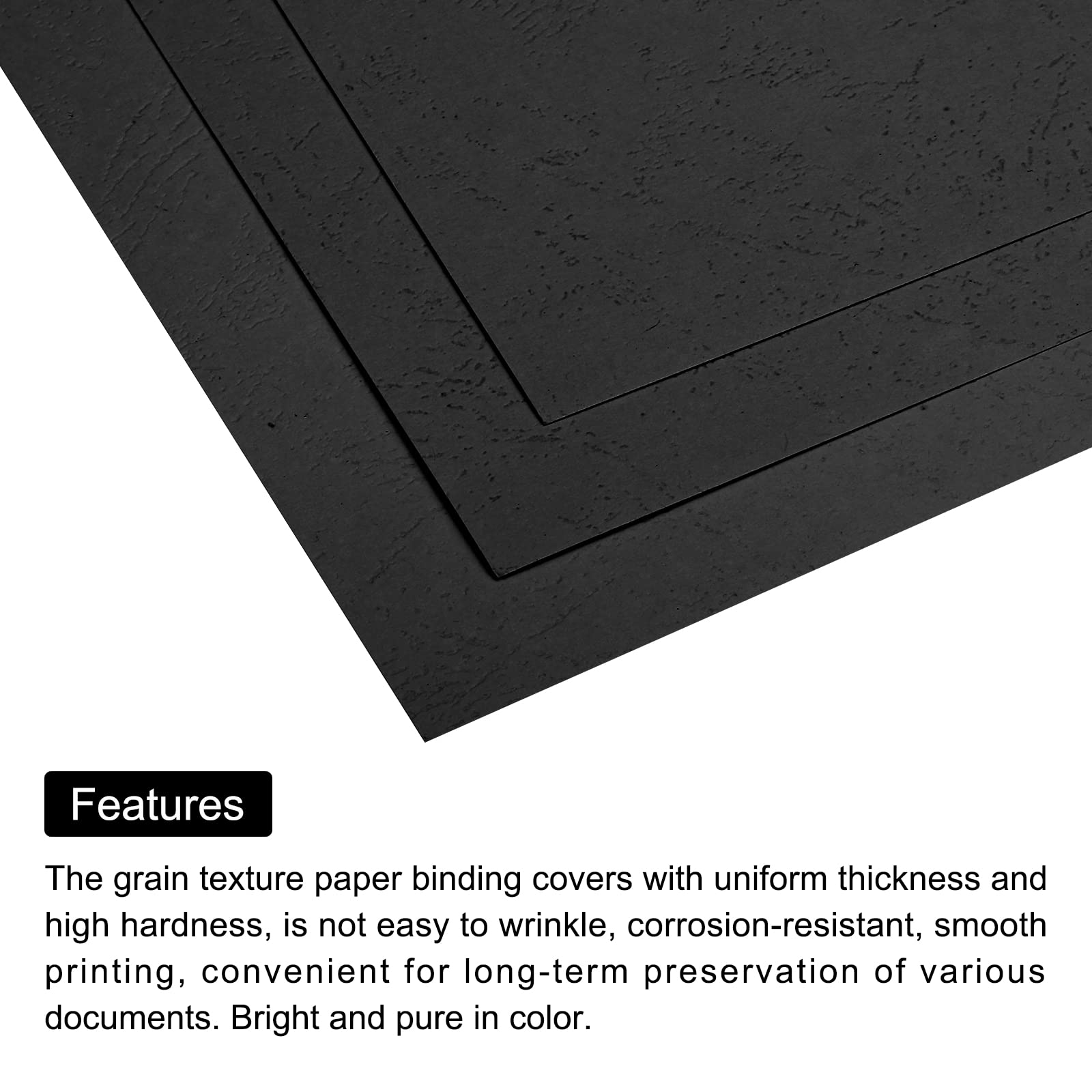 アイ MECCANIXITY 100pcs A4 8.5 X 11 Inch 8 Mil Leather Textured Paper