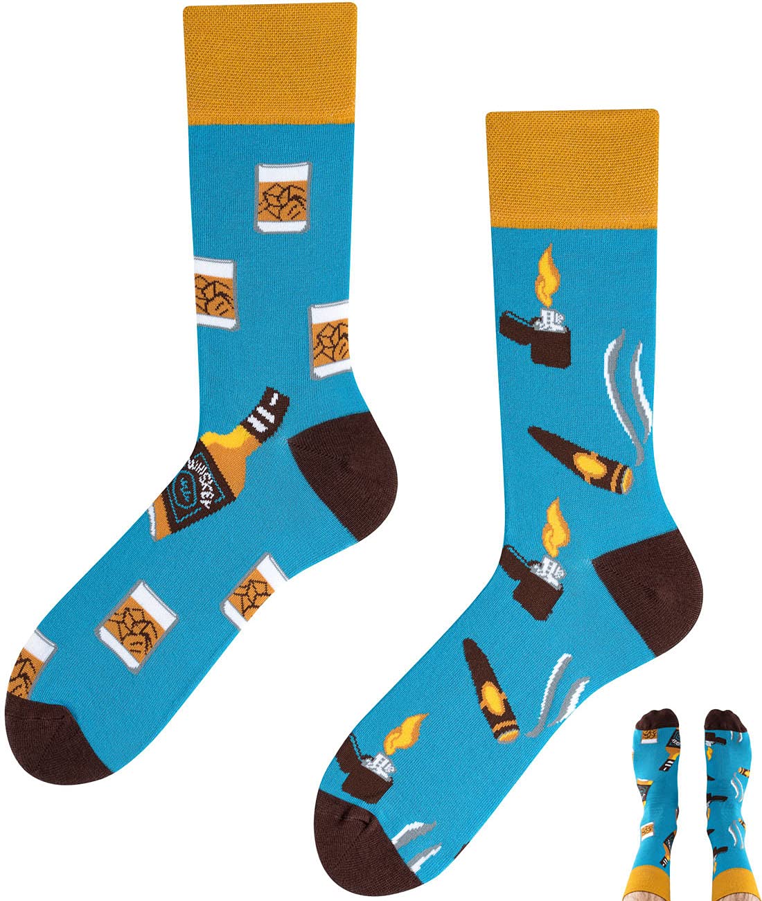 TODO Colours Lustige Socken mit Motiv - Mehrfarbige, Bunte, Verrückte für die Lebensfreude