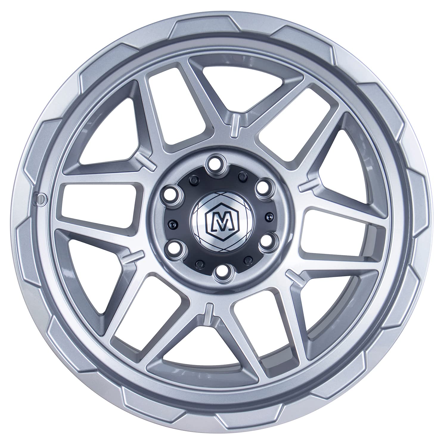 Michael Pro 18 inch Wheel - Compatible with 18 inches Toyota Tacoma Series, 4Runner - Durable and Stylish Wheels for Off-Road Adventures - Grey