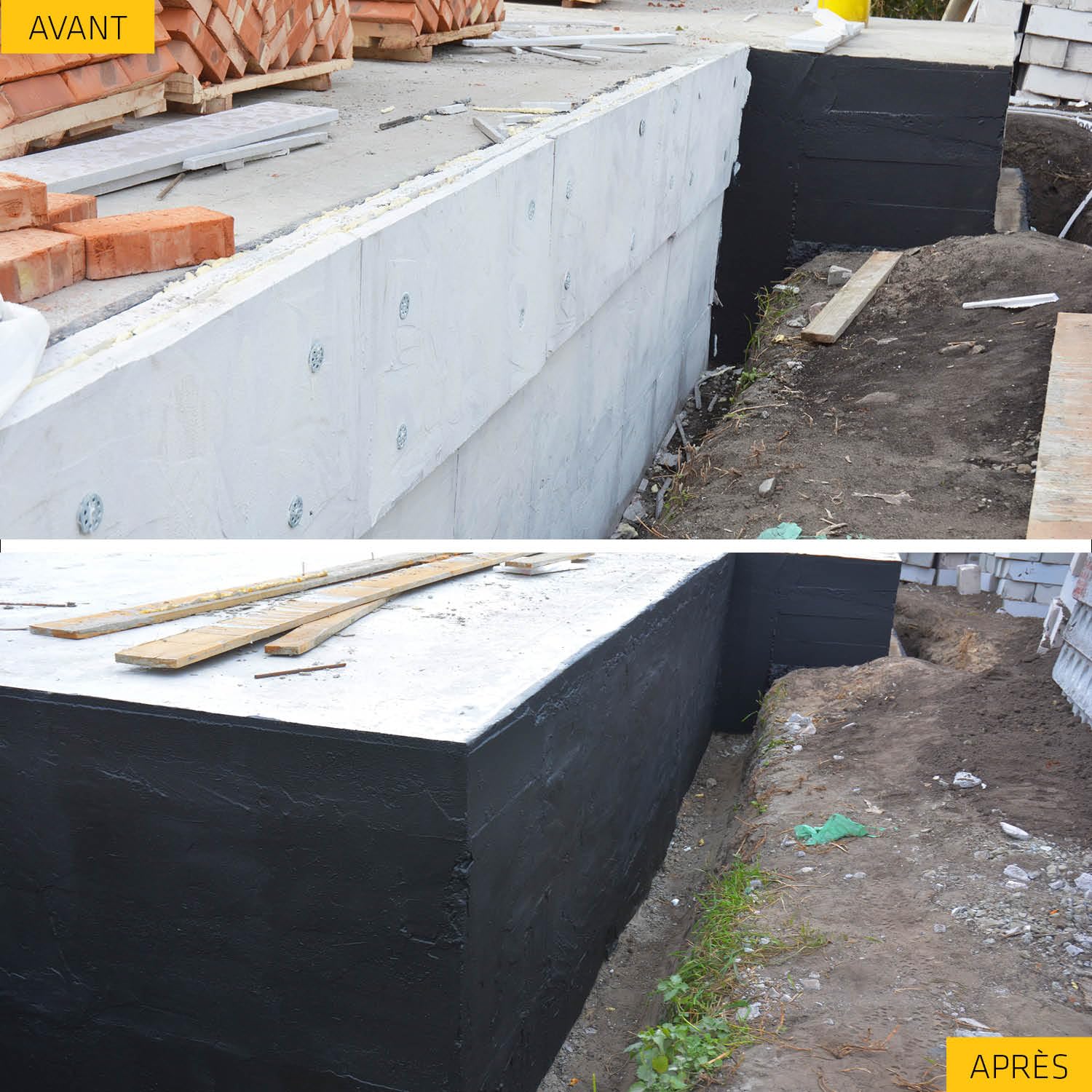 SIKA - Revêtement bitumineux en pâte - Sika Igolflex-182, Noir - Pour l'imperméabilisation et la protection des murs de fondations - Prêt à l'emploi - Fort pouvoir couvrant - Application facile - 5kg