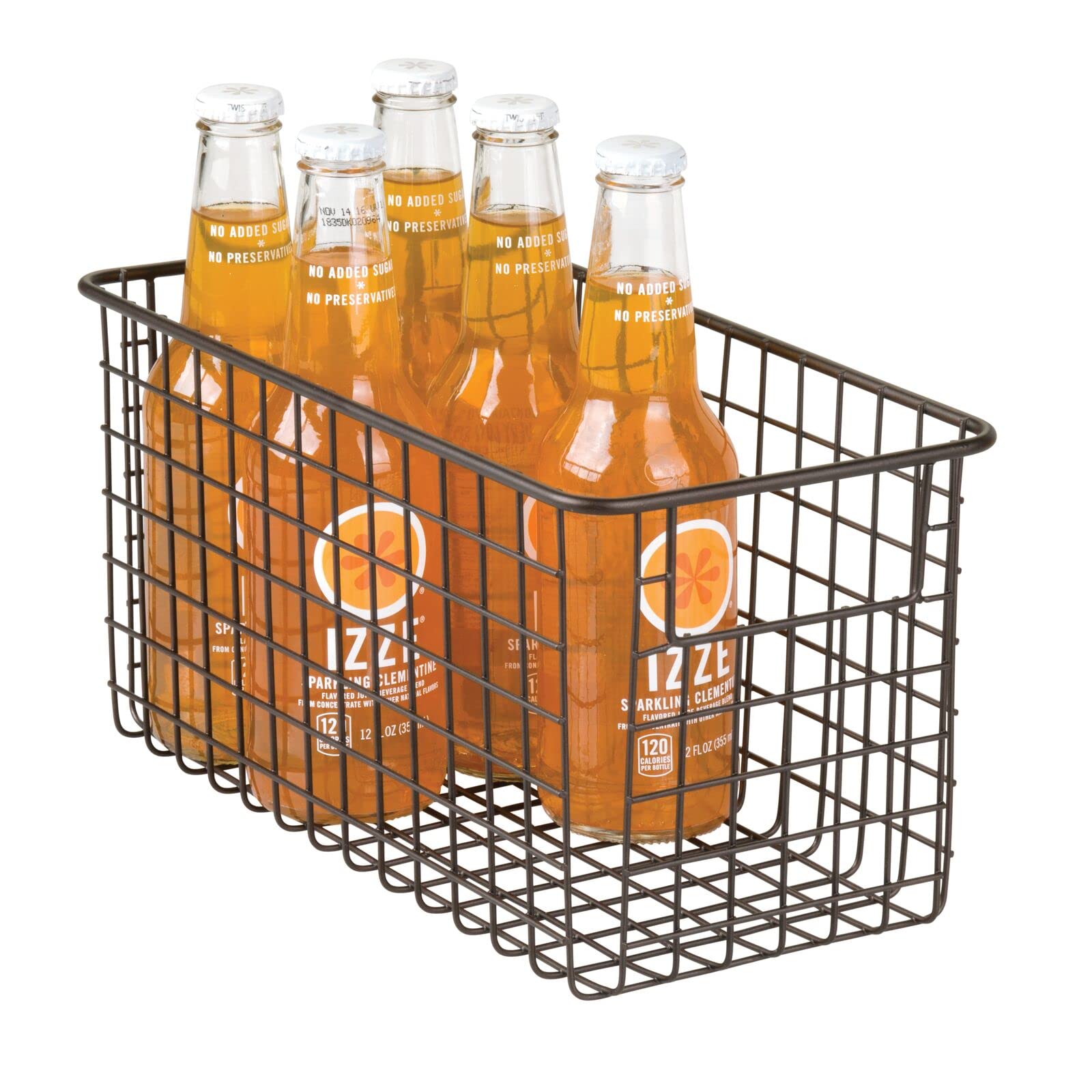 Buy mDesign Basket for All Purposes the Flexible Storage Basket