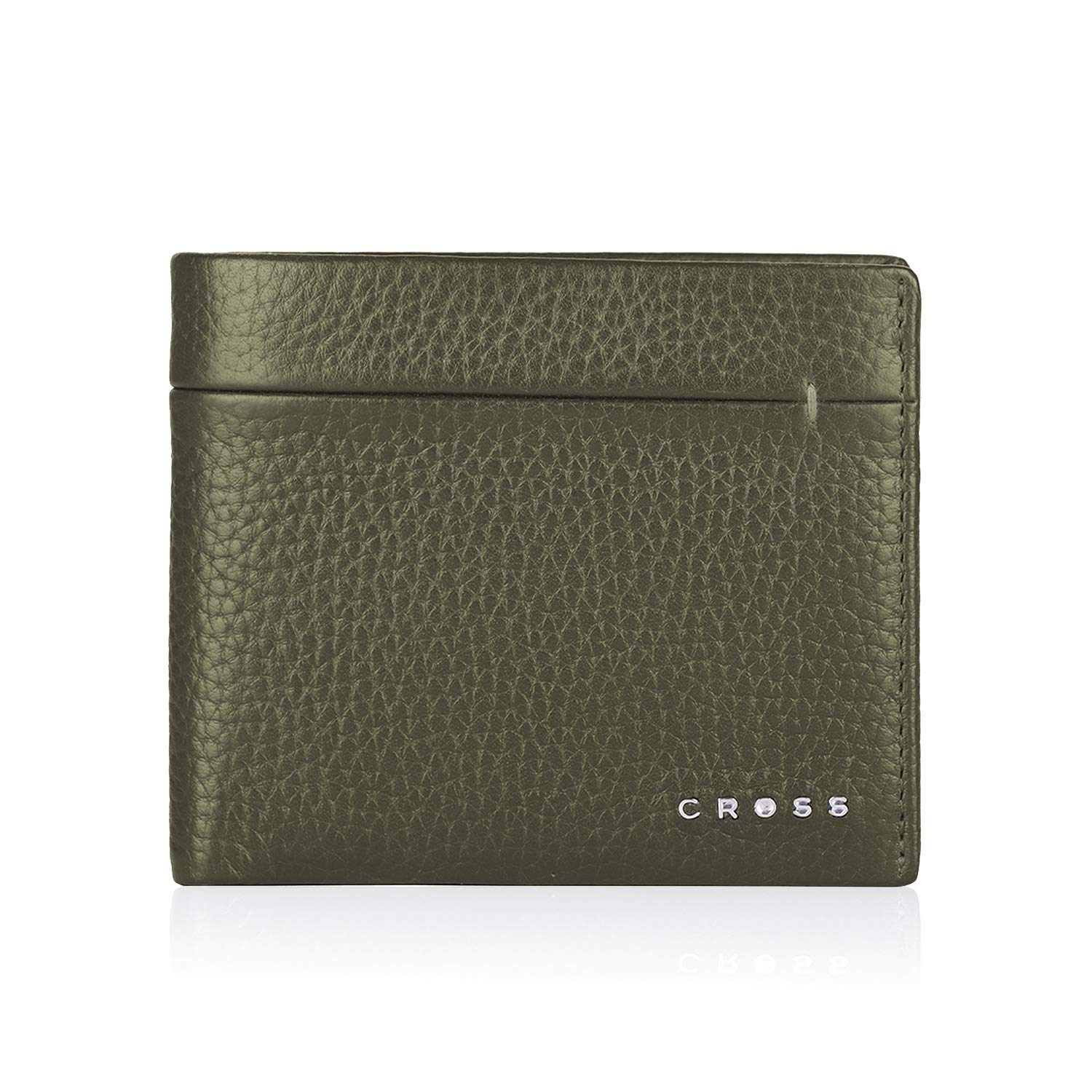 Genuine Leather Wallets for Men | Gents Purse with 4 Card Slots, 2 Slip-in Pockets, 2 Currency Compartments, 1 Coin Pocket - Khaki-image-27