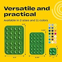 Vista 6 de OCTOBUDDY Classic Mini - Funda adhesiva de silicona con ventosa para teléfono, manos libres, soporte de agarre fuerte para selfies y videos