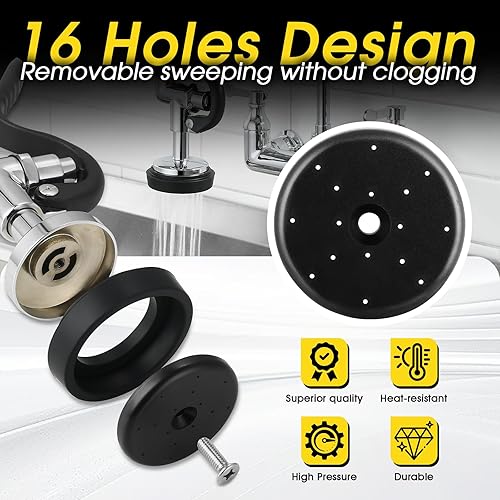 Miniatura 3 de Kit de reparación de válvulas de pulverización (negro)