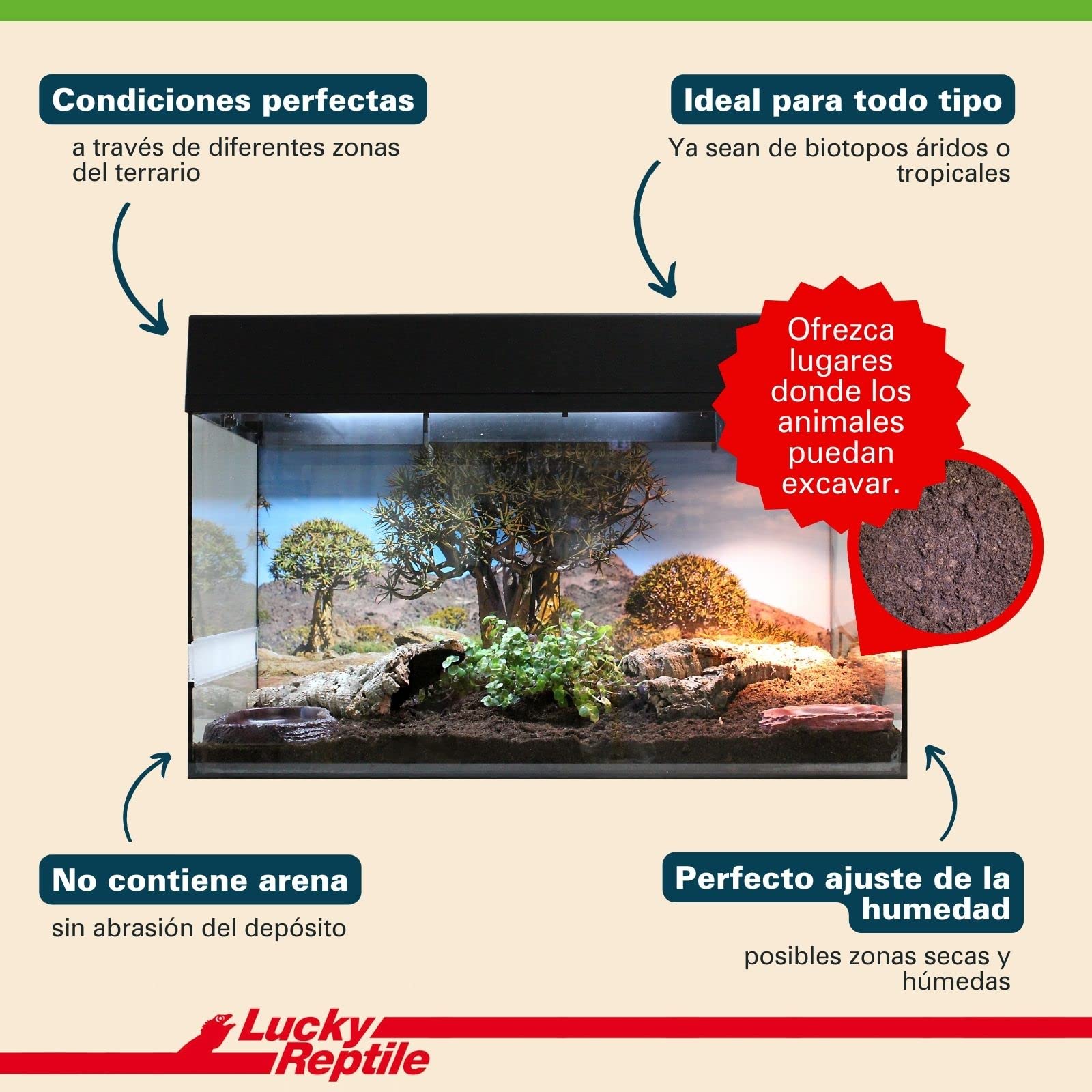 Lucky Reptile Tortoise Bedding, 20 Litre