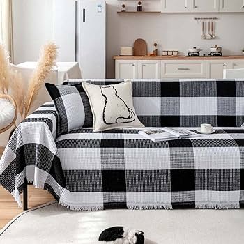 コロニアルチェック　マルチカバー ドレスのようなソファカバー | オーダーカーテン＆オーダー