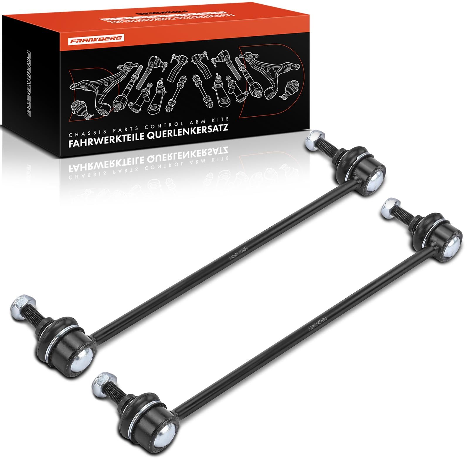 Frankberg 2x Braccio trasversale Braccio assiale Anteriore sinistro destro Compatibile con 208 I CA CC 2008 I CU C3 II SC C3 III SX 206+ 2L 2M Replace# 508759