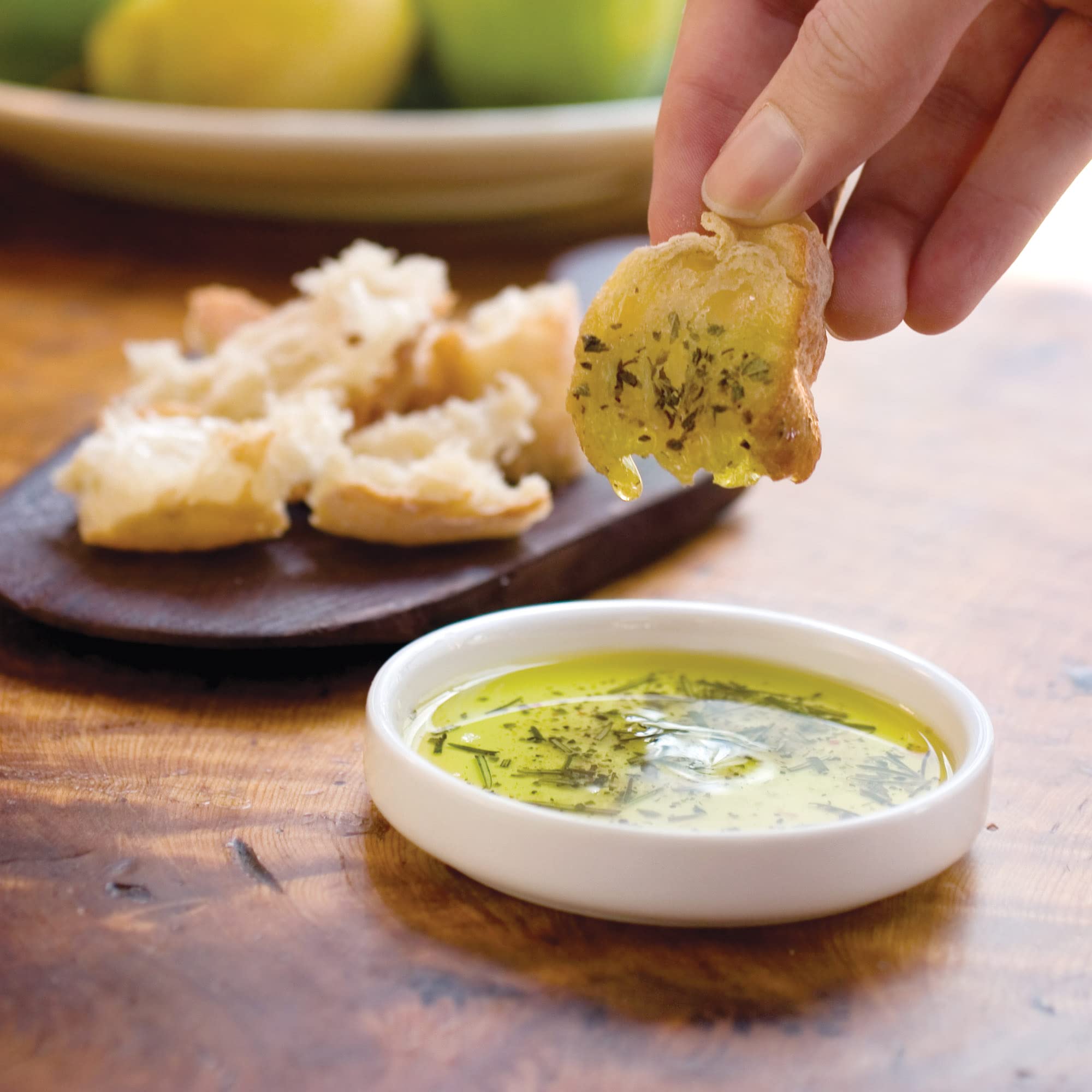 Bread Dipping Saucers - 4 Pack -3 Bread Dipping Saucers - 4 Pack -3