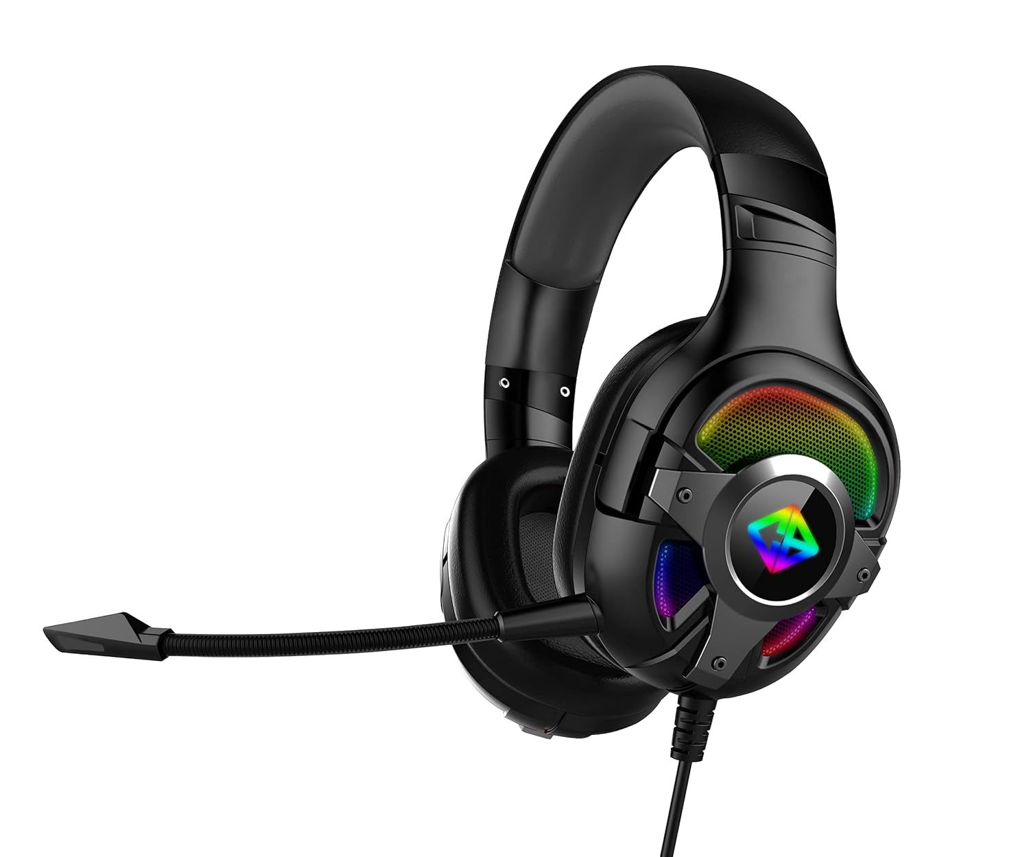 (Refurbished) Cosmic Byte Oberon 7.1 RGB Gaming Headset with Dual Input