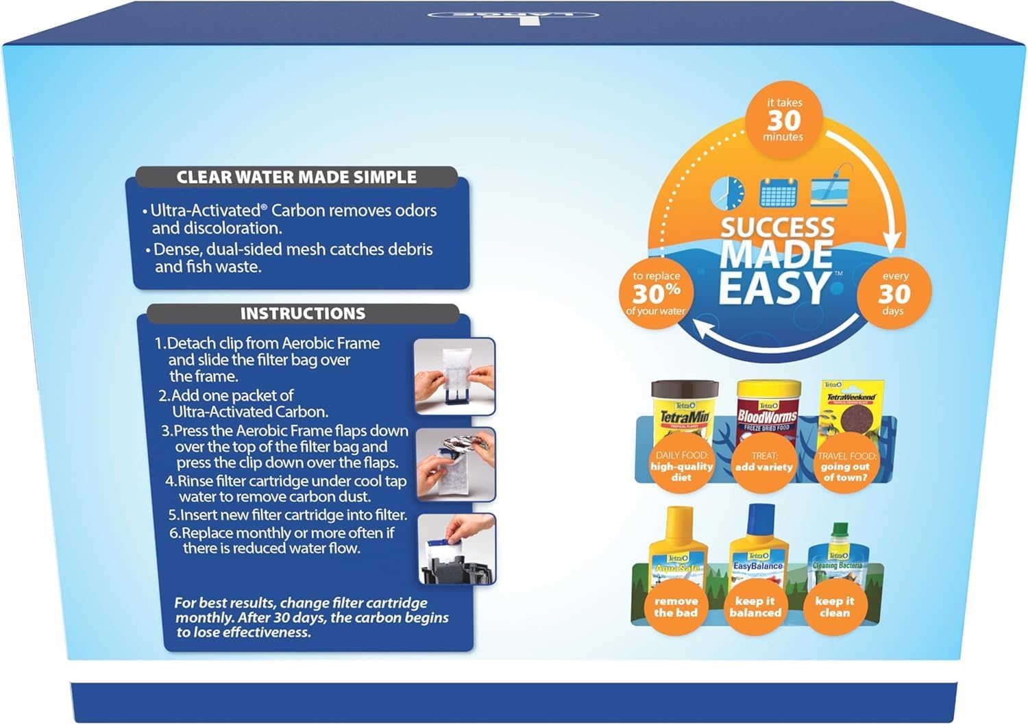 Tetra Whisper Bundle | Whisper 60 Power Filter & 12pk Large Bio Bag Filter Cartridges