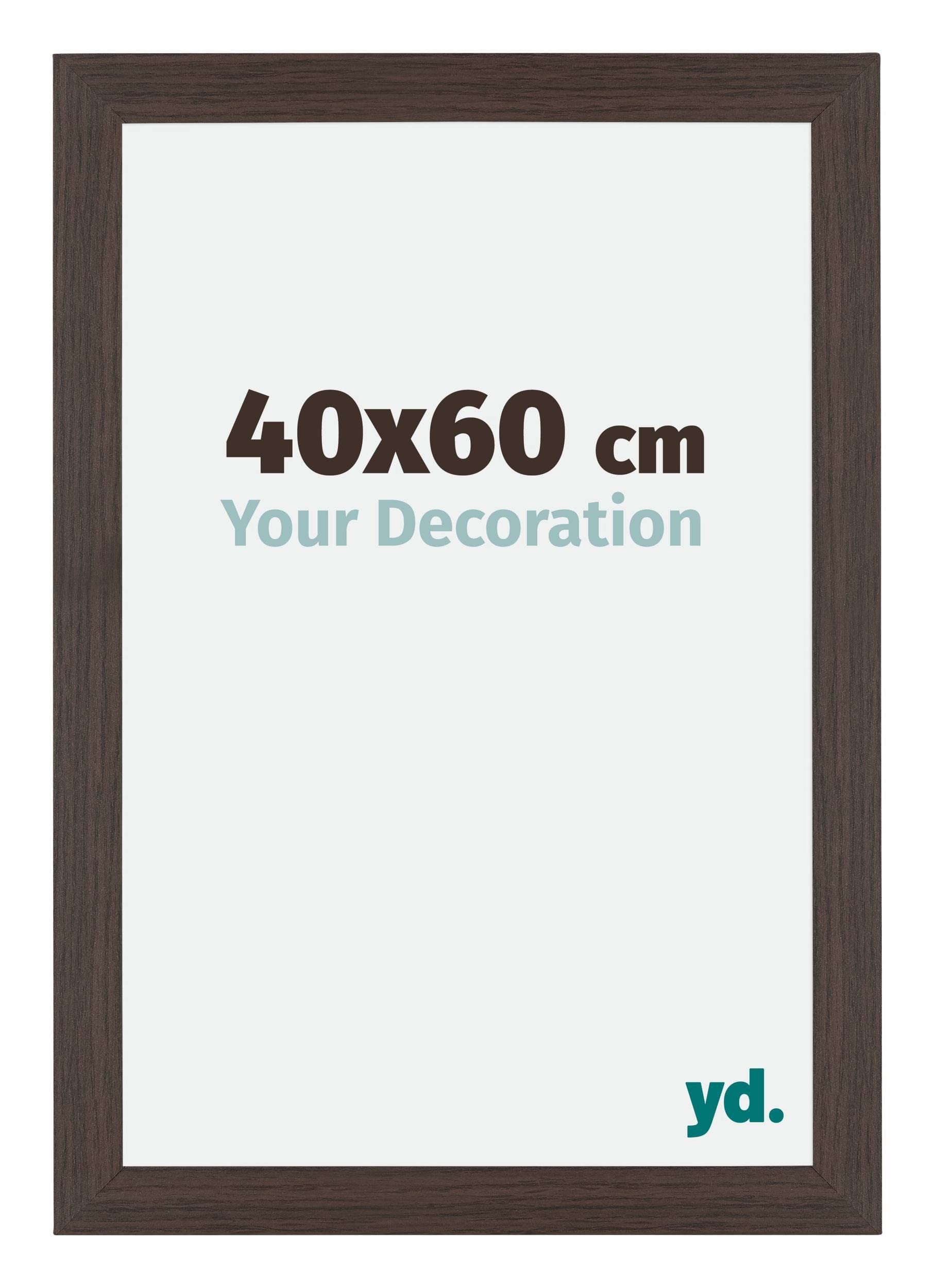 Your Decoration - Picture Frame 40x60 cm - Oak Dark - Decorative Wall Frame in MDF with Antireflection - Frame 40x60 - Mura โ image 1