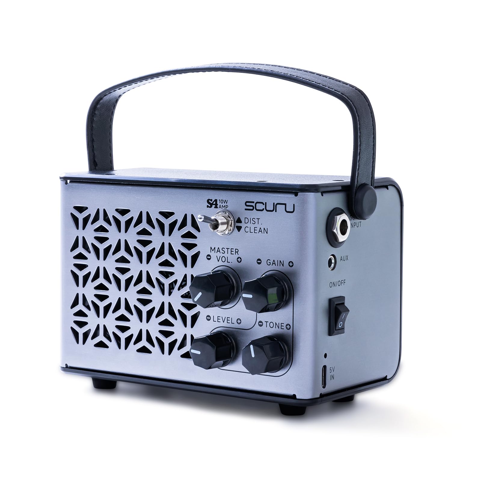 Amazon.com: Caline Portable Guitar Amp,10W Mini Guitar Amplifier