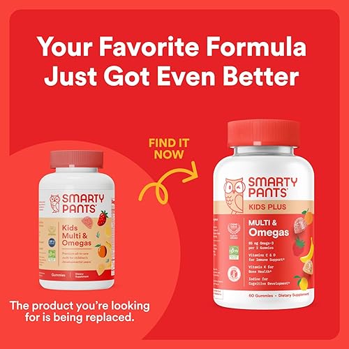 Miniatura 2 de SmartyPants Caramelos de goma con vitaminas para niños KC90 Completo 1