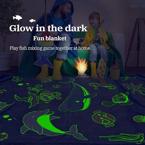 Miniatura 2 de Gitrat Manta de vaca negra, ligera, afelpada, con bonito estampado de vaca para niños, mantas suaves de vaca y mantas decorativas para el hogar,