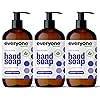 Everyone Liquid Hand Soap, 12.75 Ounce (Pack of 3), Lavender and Coconut, Plant-Based Cleanser with Pure Essential Oils