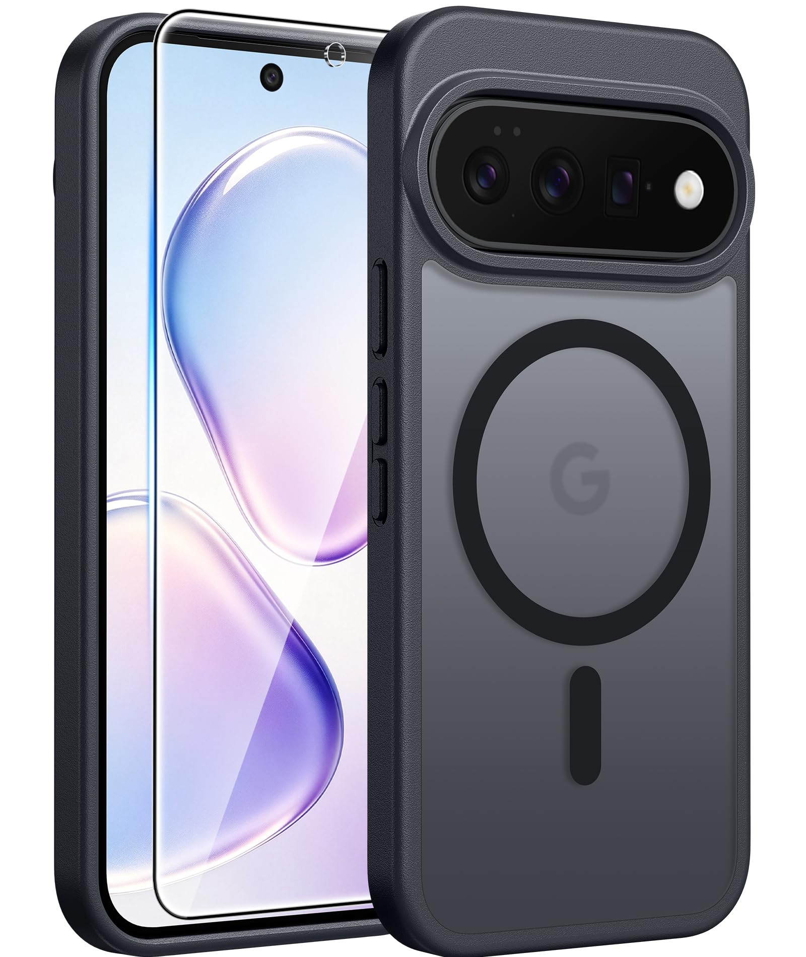 FNTCASE for Google Pixel 11 / Pixel 11 Pro Case Black: Fit for MagSafe