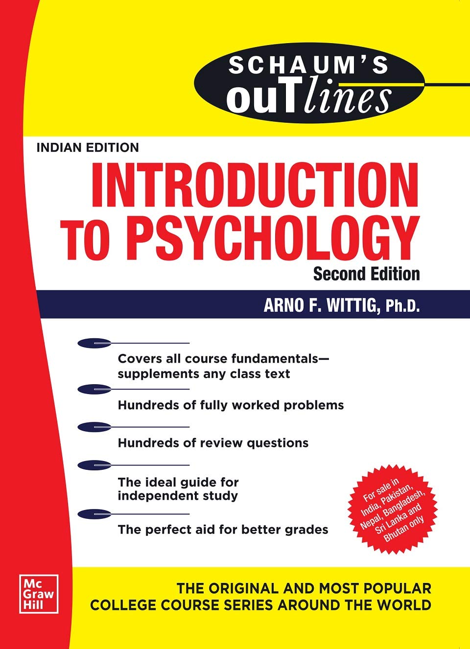McGraw-Hill Education SCHAUM'S OUTLINE OF INTRODUCTION TO PSYCHOLOGY