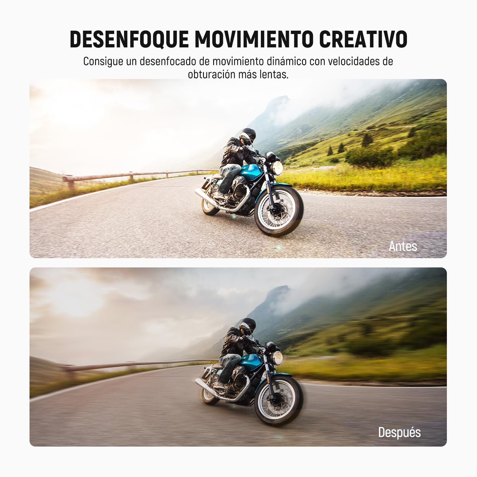 NEEWER ND Filtros Compatible con Insta360 X5, ND32 Filtro Objetivo Juego, 5 Pasos Reducción de Luz Rosca Detección Automática Vidrio Óptico Multicapa Densidad Neutra, Accesorio para Action Cam, 2 Pack