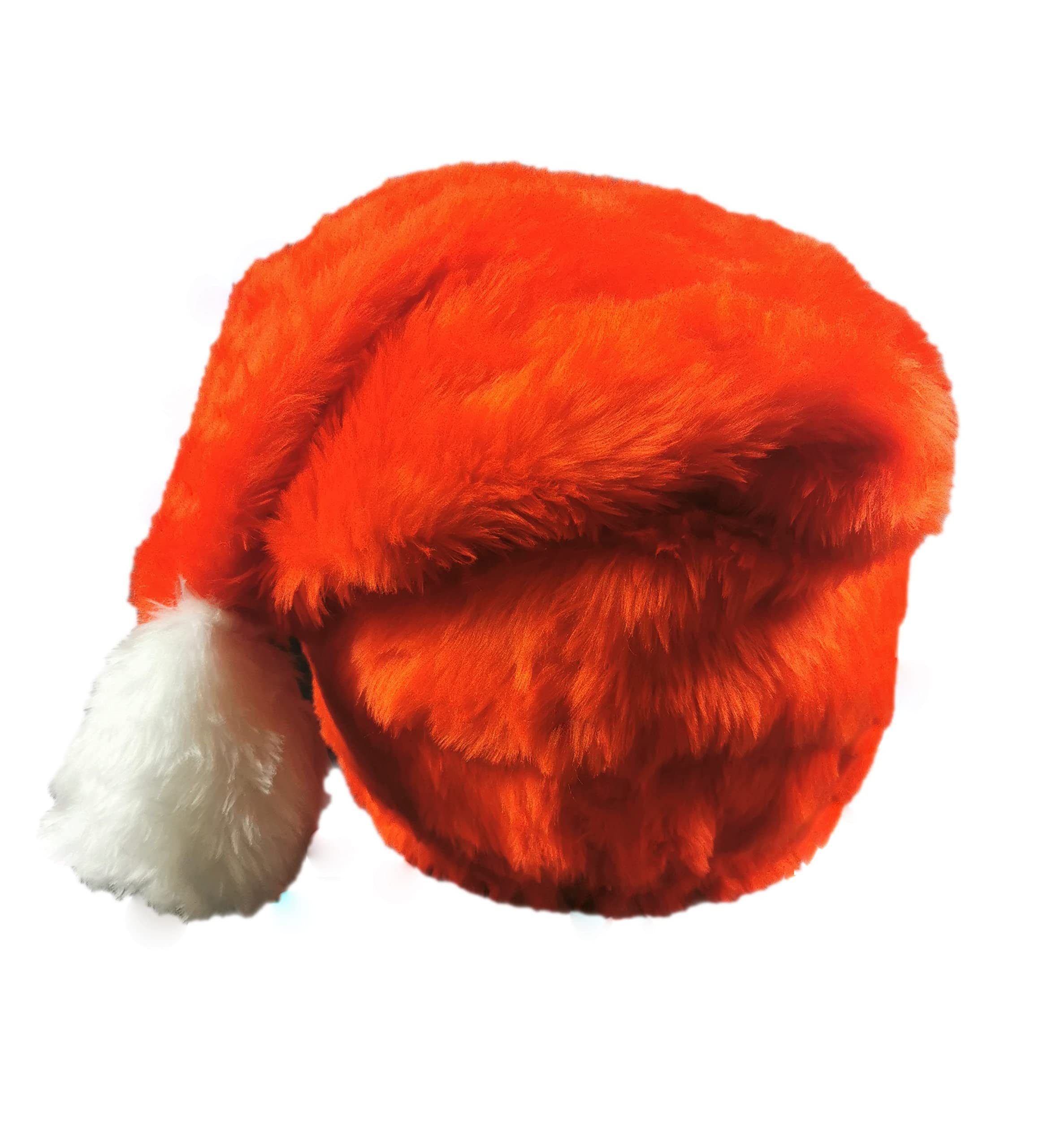 Funda Casco Moto Papá Noel - Divertida Funda de Casco, Cubre Casco Navidad - Accesorios para Cascos de Moto, Protege contra el Polvo, Arañazos - Hecha a Mano en Polonia, Tamaño Universal