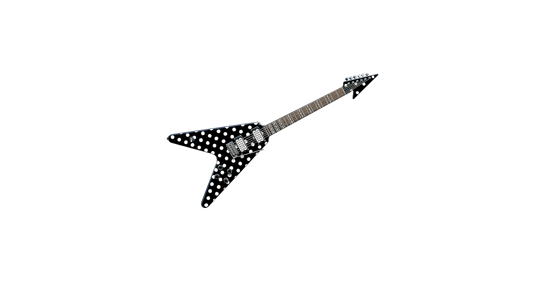 FLYING V / RANDY V 的ボディ Early 1980's Randy Rhoads Concorde Flying V Copy by Arbor