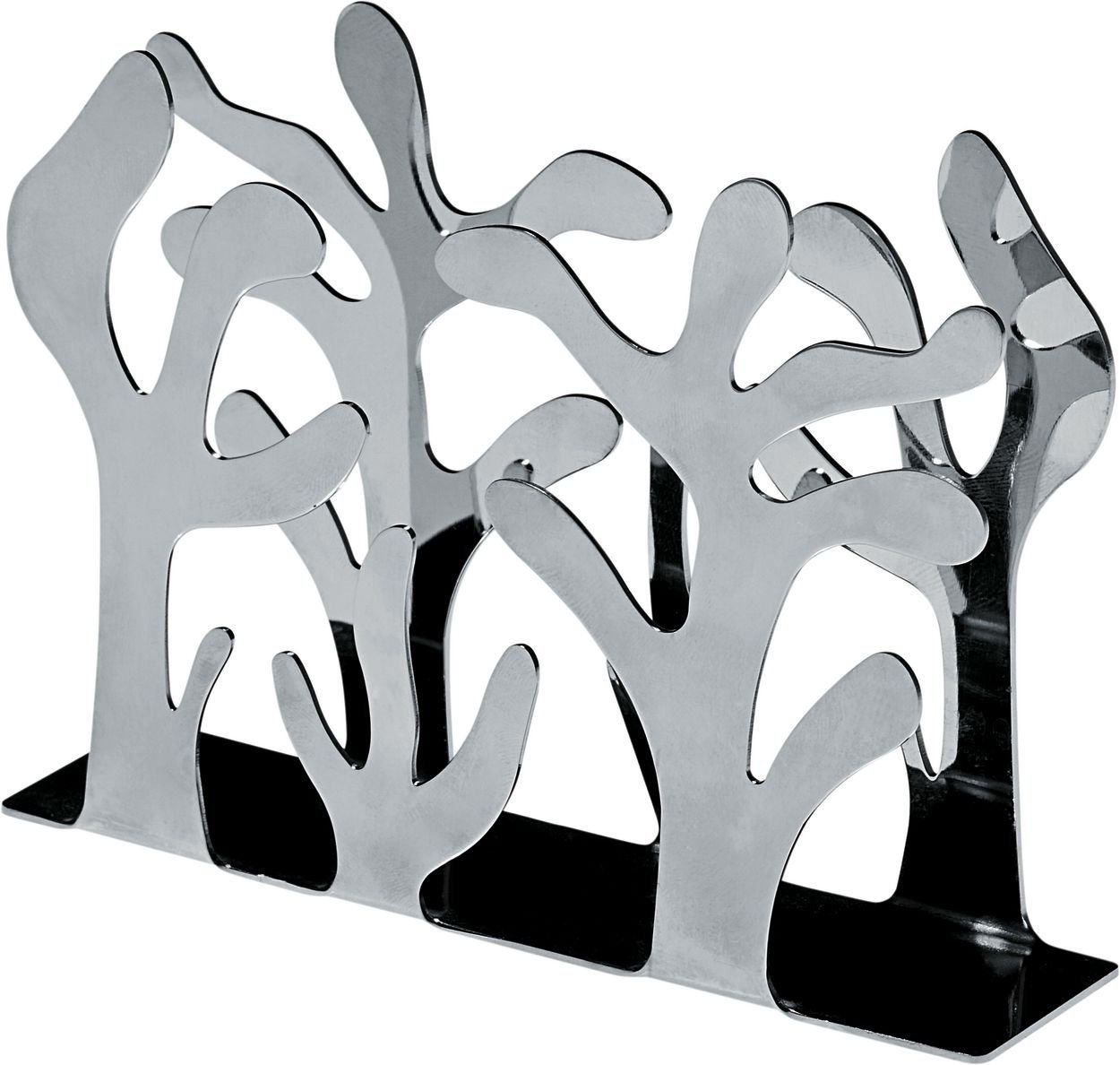 Alessi Mediterraneo Napkin Holder (ESI03), Silver