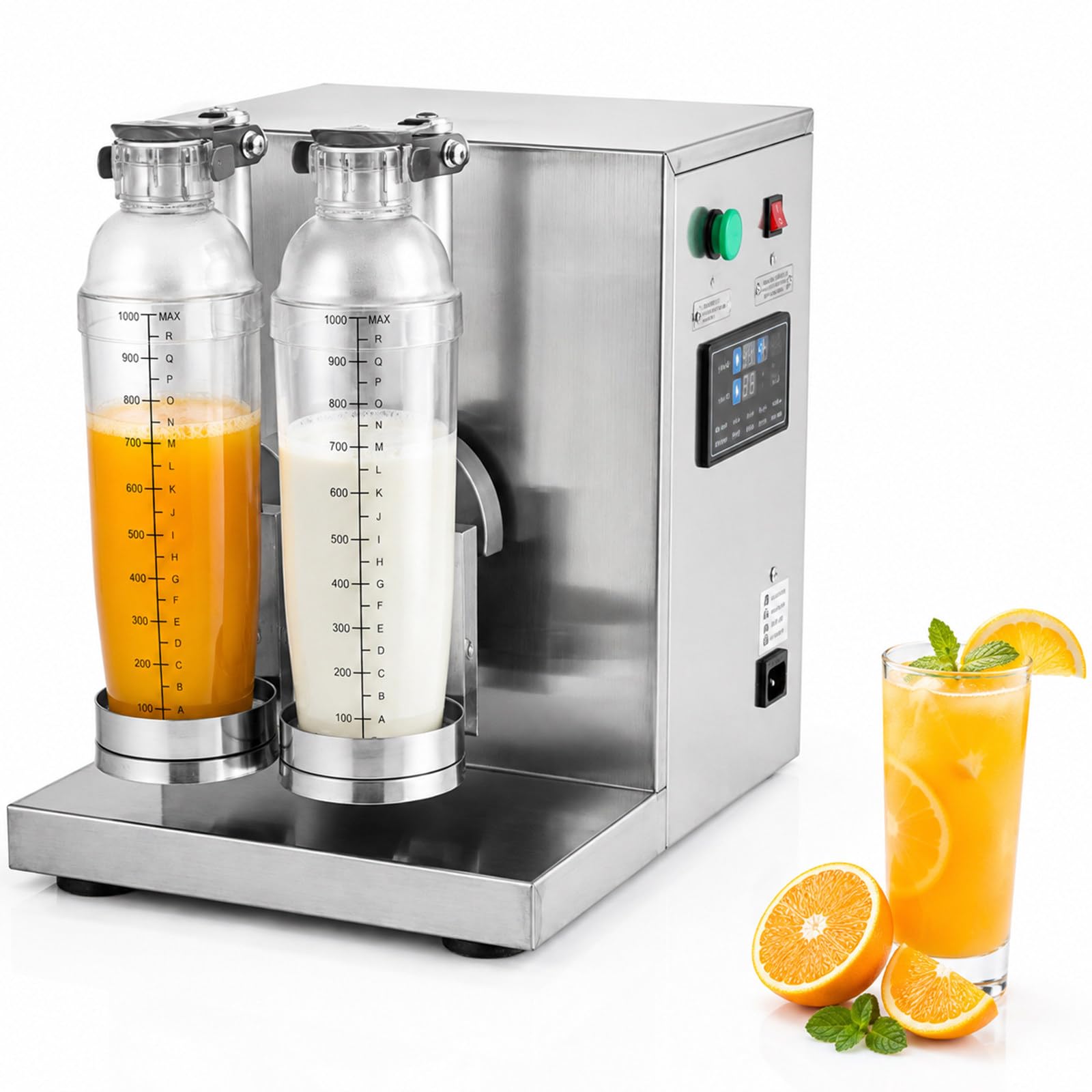 Máquina Shaker Bubble Tea con Temporizador y Diseño de Doble Vaso