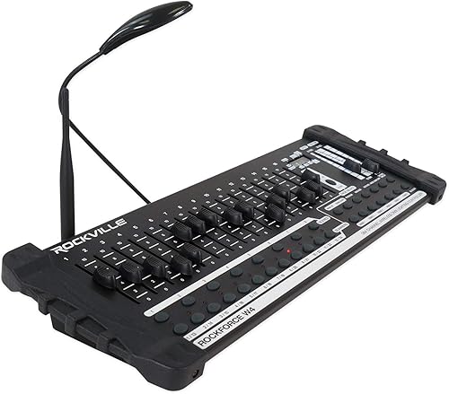 Miniatura 3 de Rockville ROCKFORCE - Controlador de iluminación DMX de luz y niebla con canales