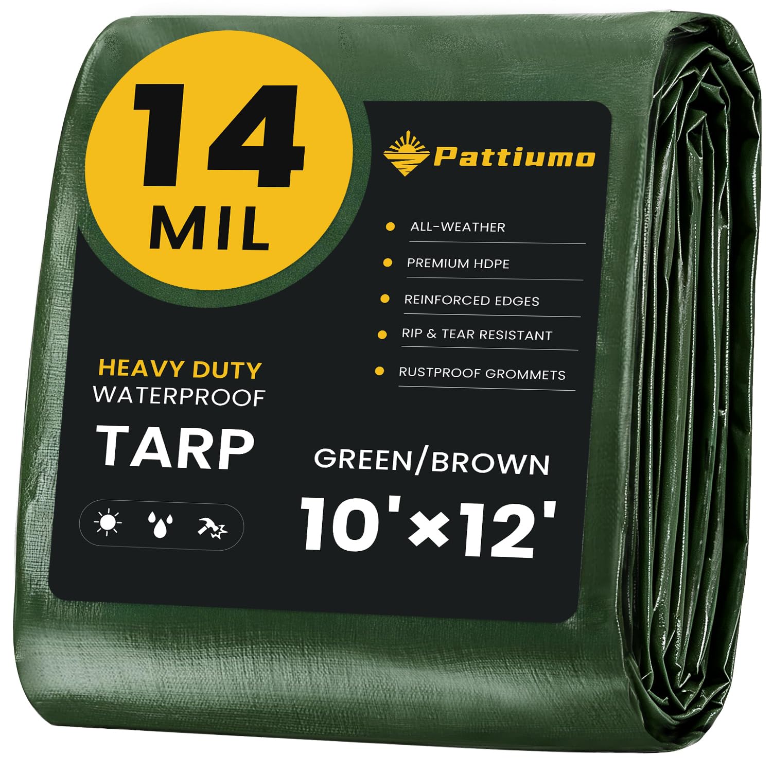 Pattiumo 14 Mil Heavy Duty Tarp