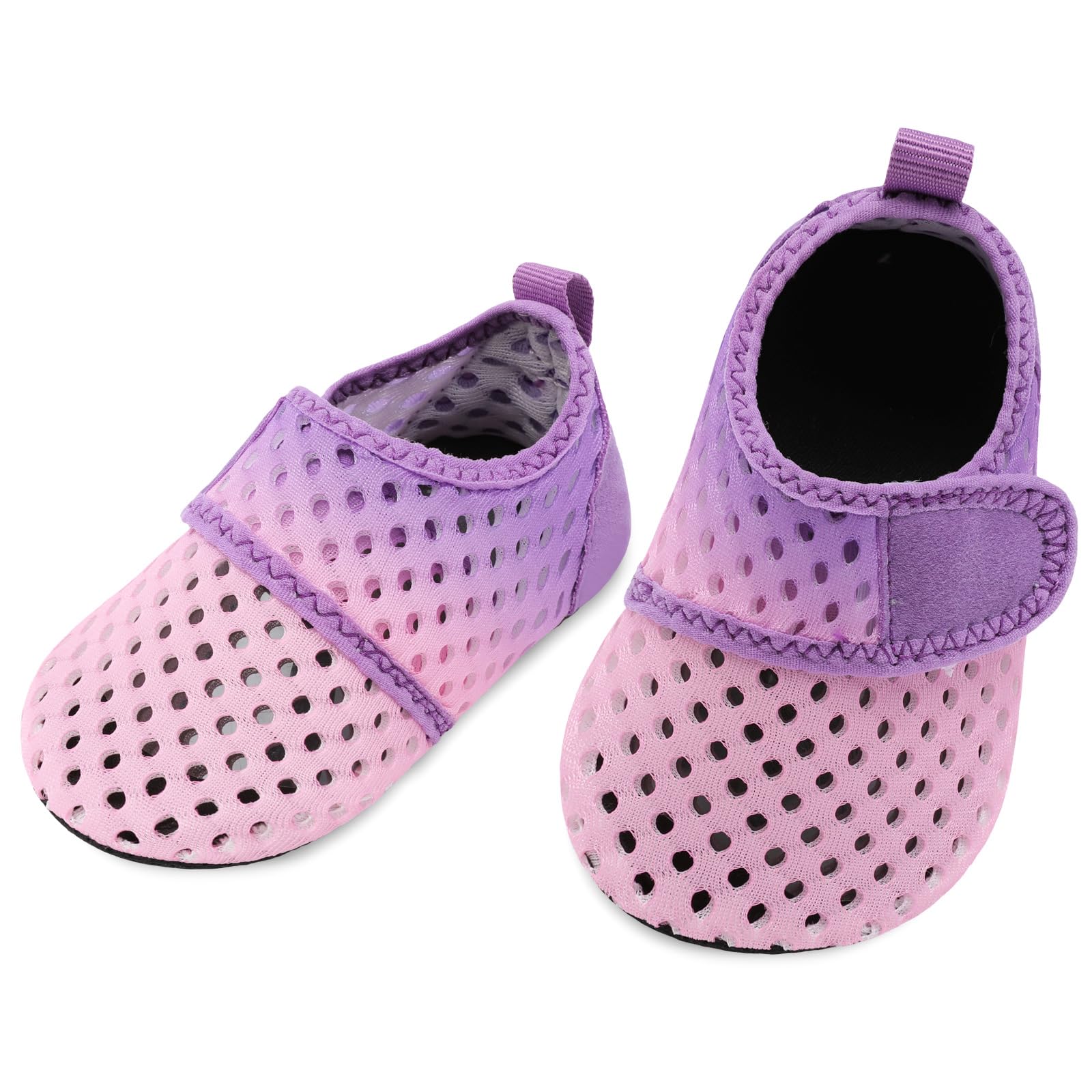 L-RUN Infant Water Shoes Barefoot Skin Aqua Sock Breathable Beach Swim Pool Walking Shoes for Baby First Walker Non Slip