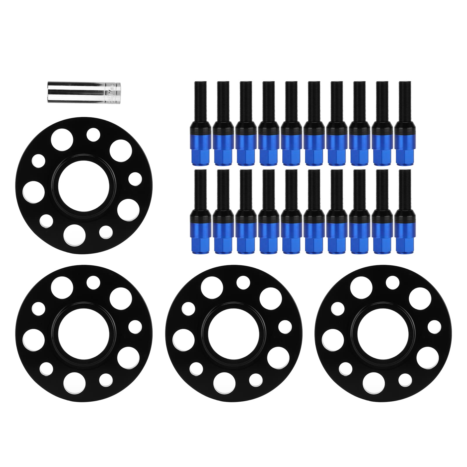 Koncentryczne Dystanse Kół 15mm do 2 Serii F45 Active Tourer (BLUE)