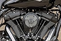 Vista 2 de S&S Cycle Torker Stealth - Funda para filtro de aire, color negro