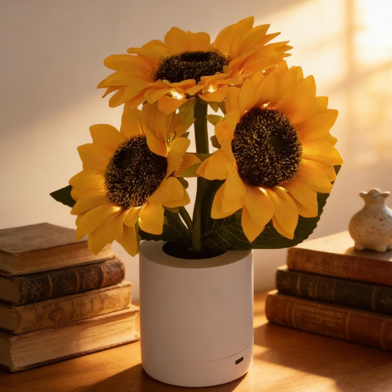 Lanterna del dimmerabile della lampada del girasole scintillante