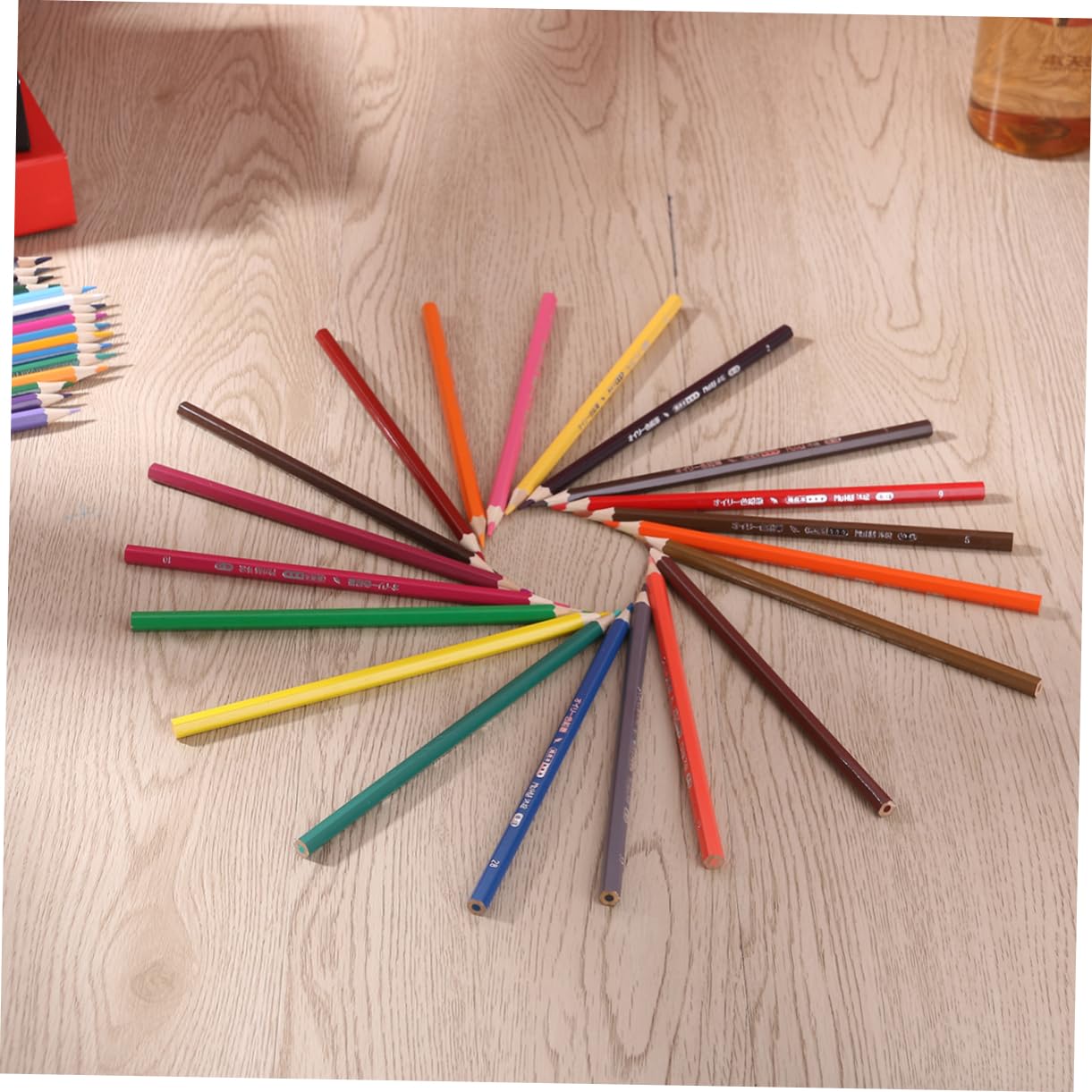 72 Crayons de Couleur en Bois pour Artiste, Dessin et Esquisse