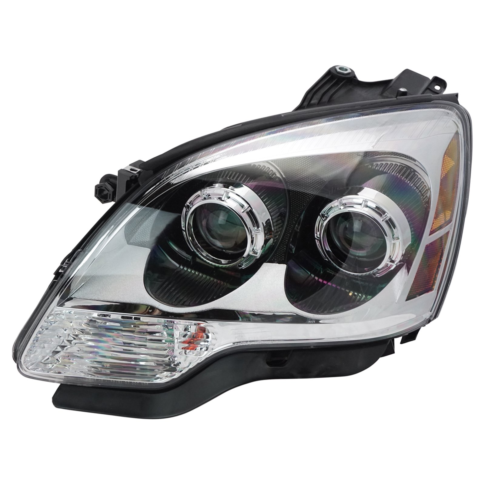 TRQ Driver Side Headlight Assembly Compatible with 2008-2012 GMC Acadia GM2502358