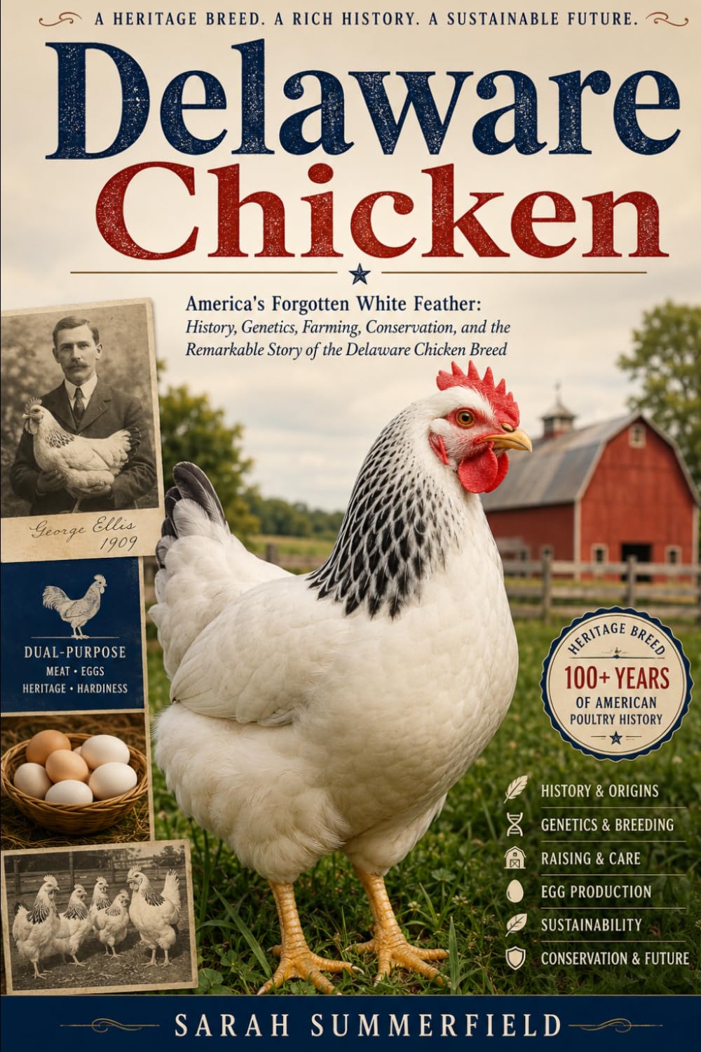 Delaware Chicken: America's Forgotten White Feather: History, Genetics, Farming, Conservation, and the Remarkable Story of the Delaware Chicken Breed