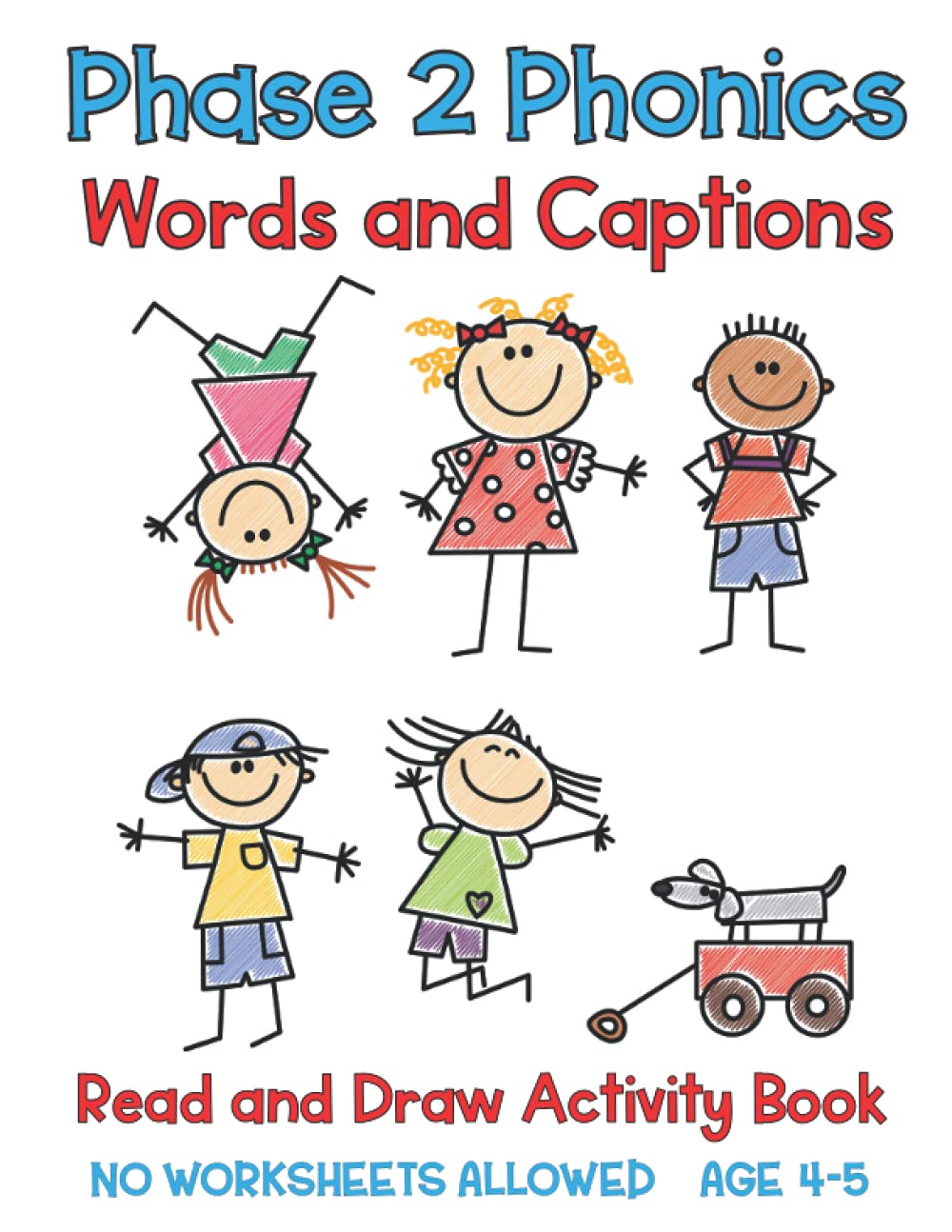Buy Phase 2 Phonics Read and Draw Activity Book Reception Workbook